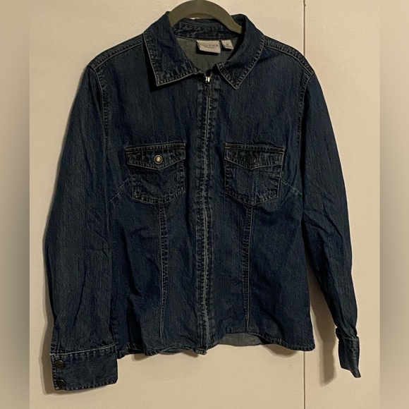 sonoma Jackets & Blazers - Sonoma Jean Co. Blue Denim Shirt Jacket size Medium